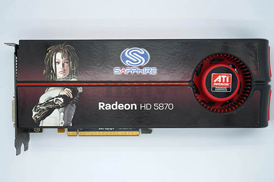 蓝宝石SAPPHIRE HD5870 1GB 显示卡（ATI Radeon HD5870芯片）